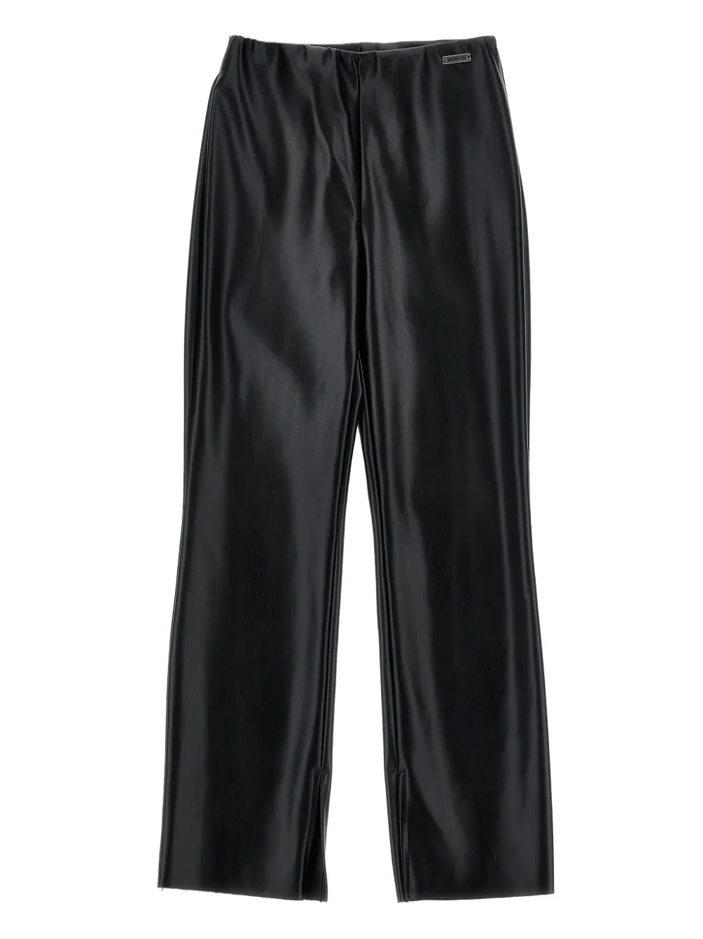 Monnalisa High rise flared broek Zwart