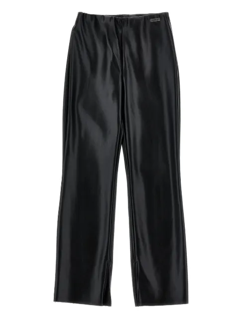 Monnalisa high-rise flared trousers