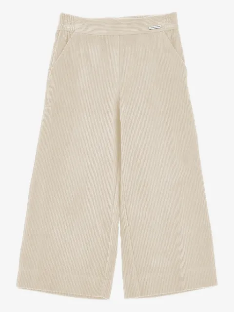 Monnalisa pantalones de pana anchos