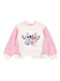 Monnalisa graphic-print sweatshirt - White