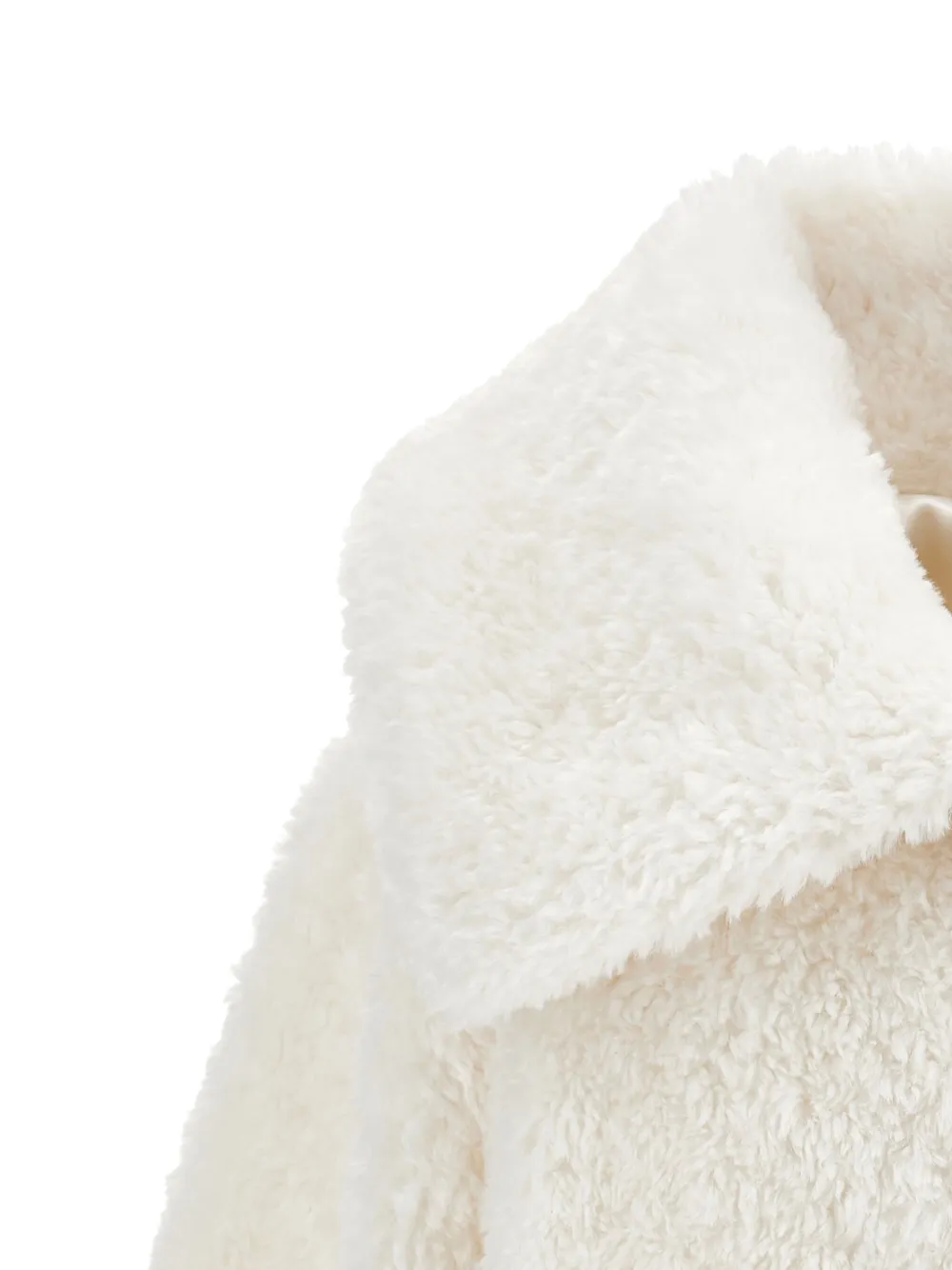 Monnalisa Jack met enkele rij knopen Wit