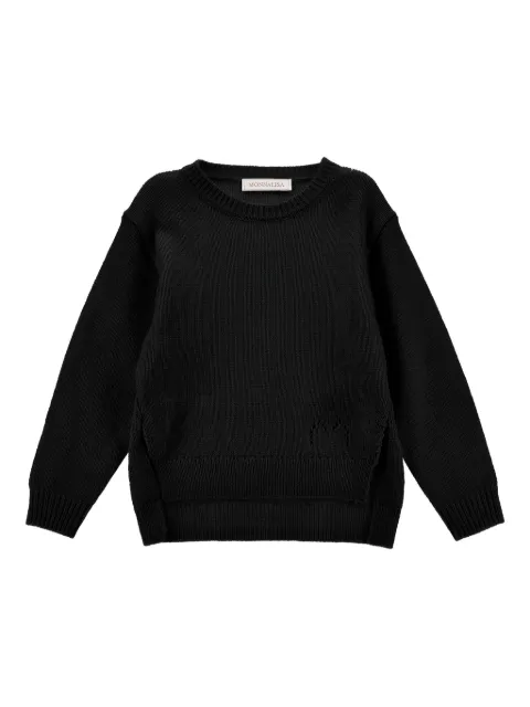 Monnalisa Pullover mit Rundhalsausschnitt