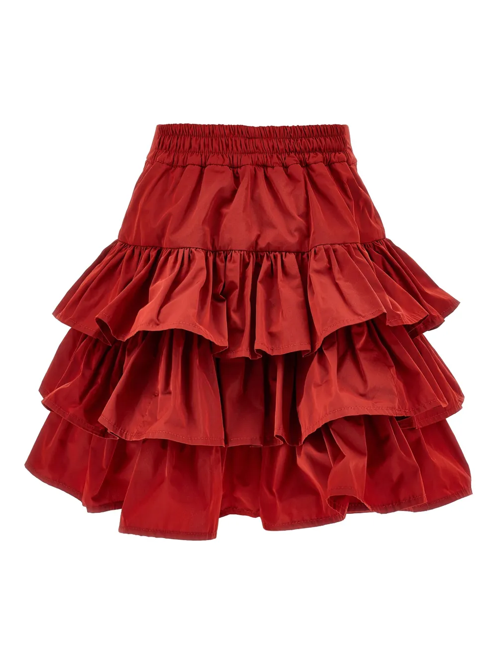 Monnalisa Mini-rok met ruches Rood