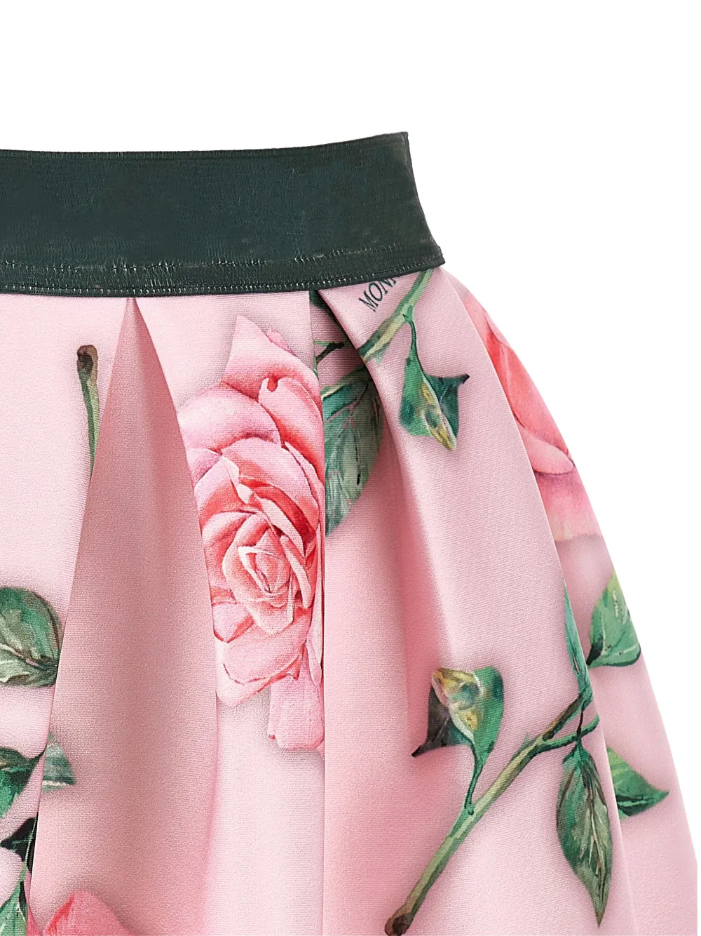 Monnalisa Mini-plooirok met bloemenprint Roze
