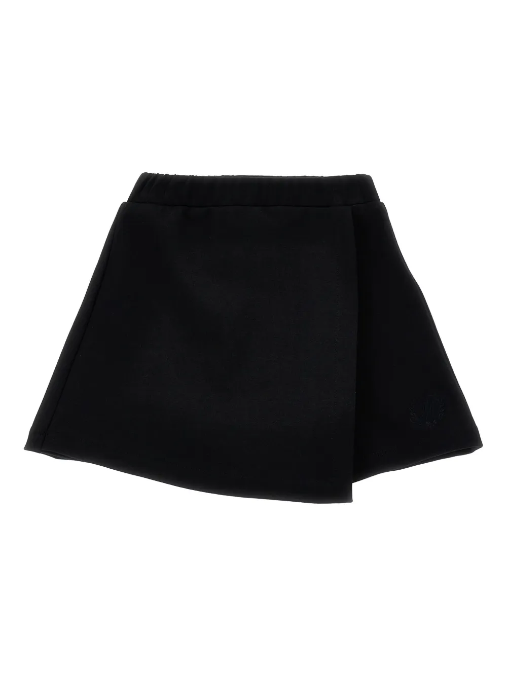 Monnalisa Asymmetrische mini-skort Zwart
