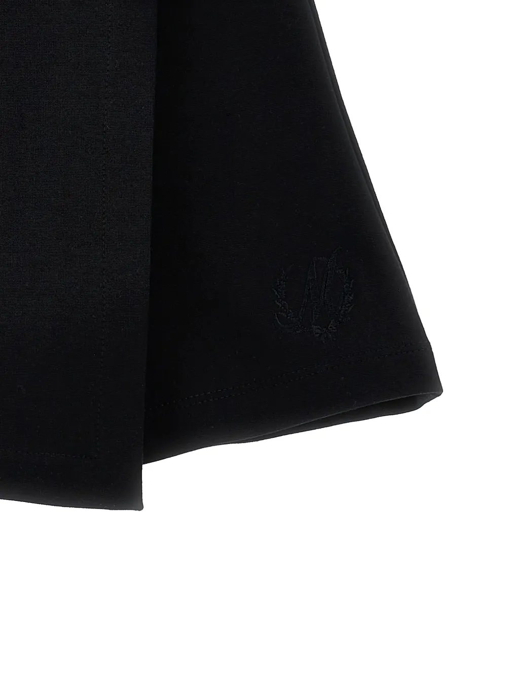 Monnalisa Asymmetrische mini-skort Zwart