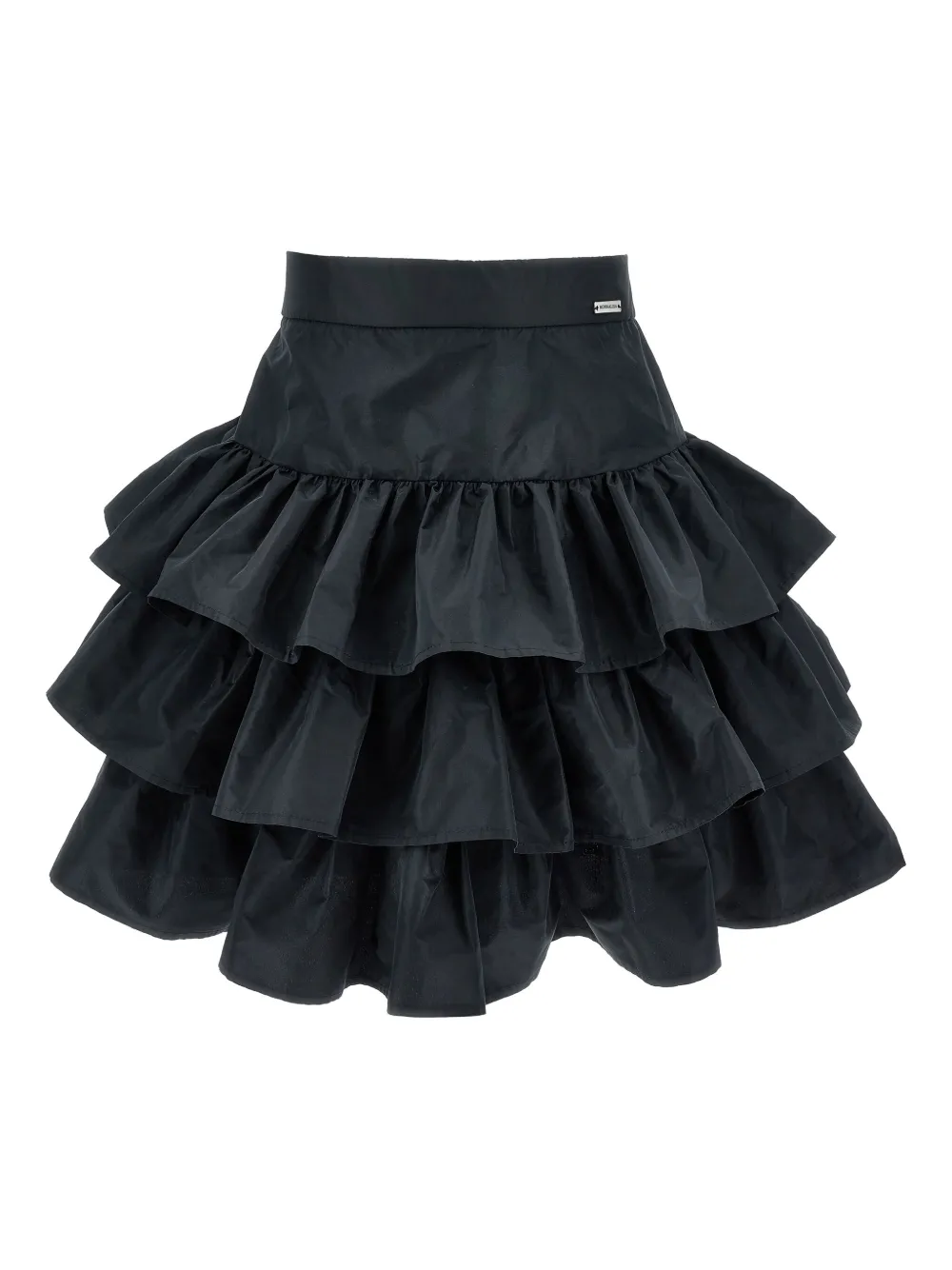 Monnalisa Mini-rok met ruches Zwart
