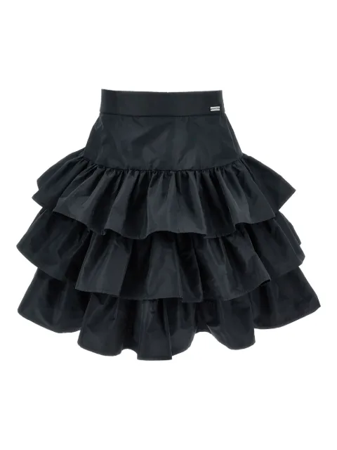 Monnalisa ruffle-detail mini skirt