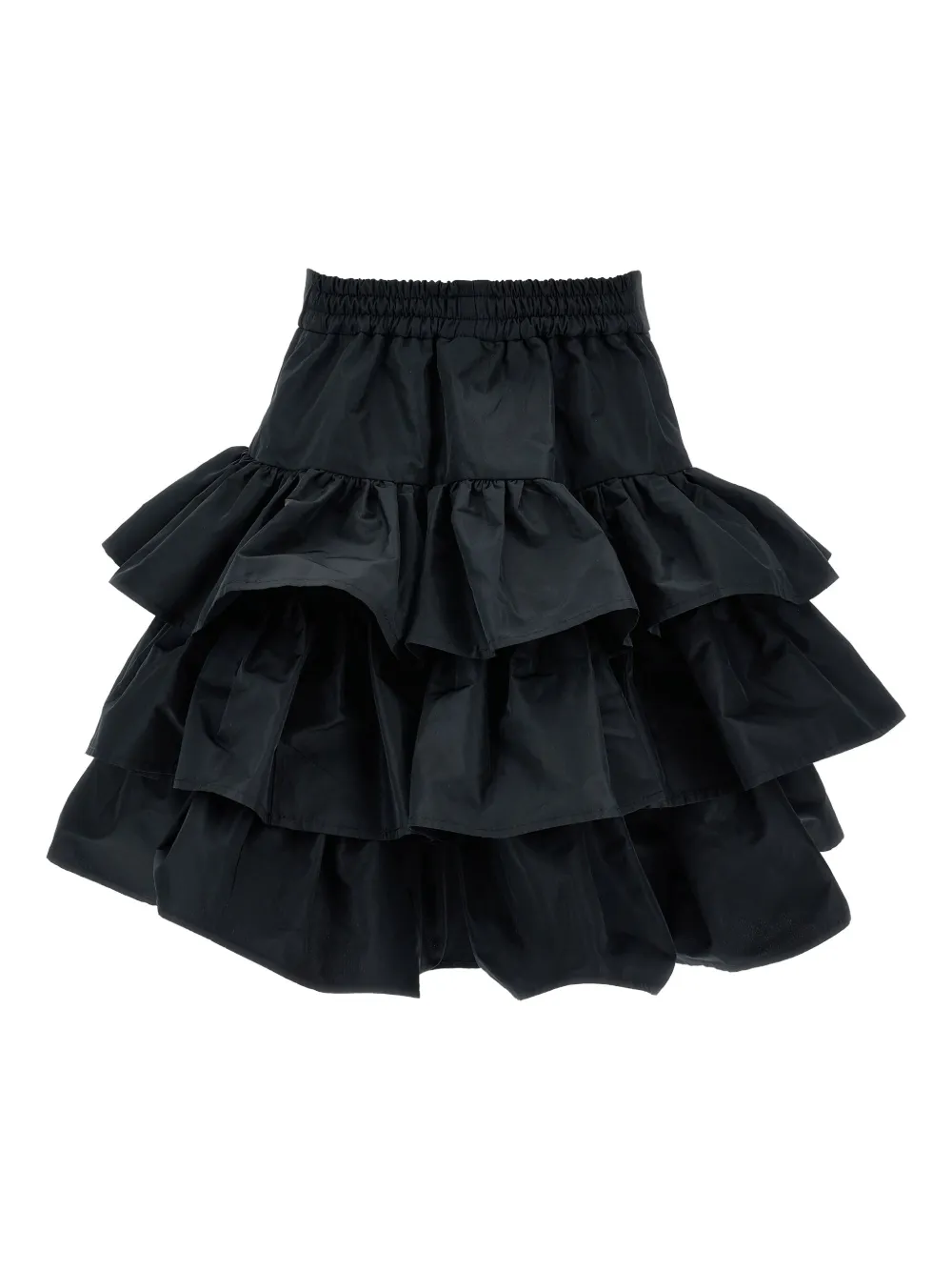 Monnalisa Mini-rok met ruches Zwart