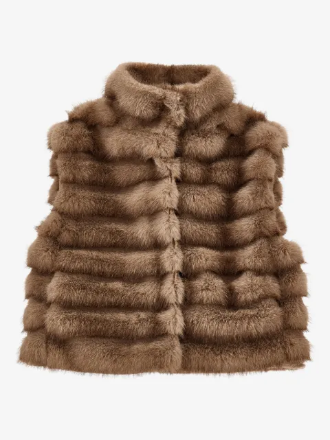 Monnalisa quilted gilet