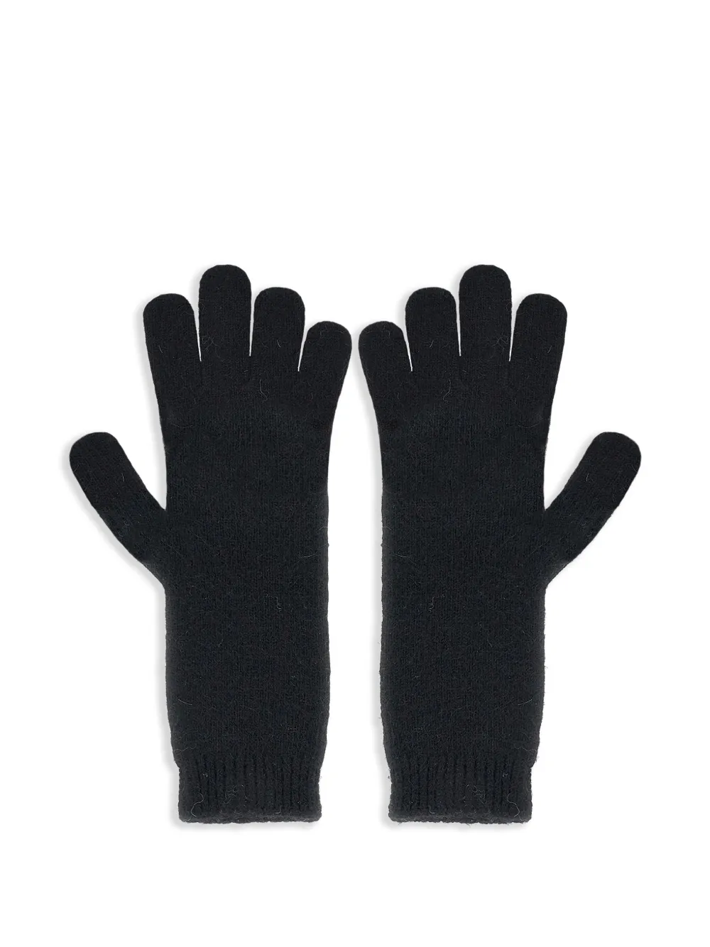 Monnalisa Handschoenen met strikdetail - Zwart