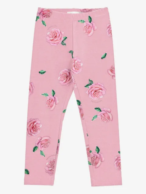Monnalisa floral-print leggings