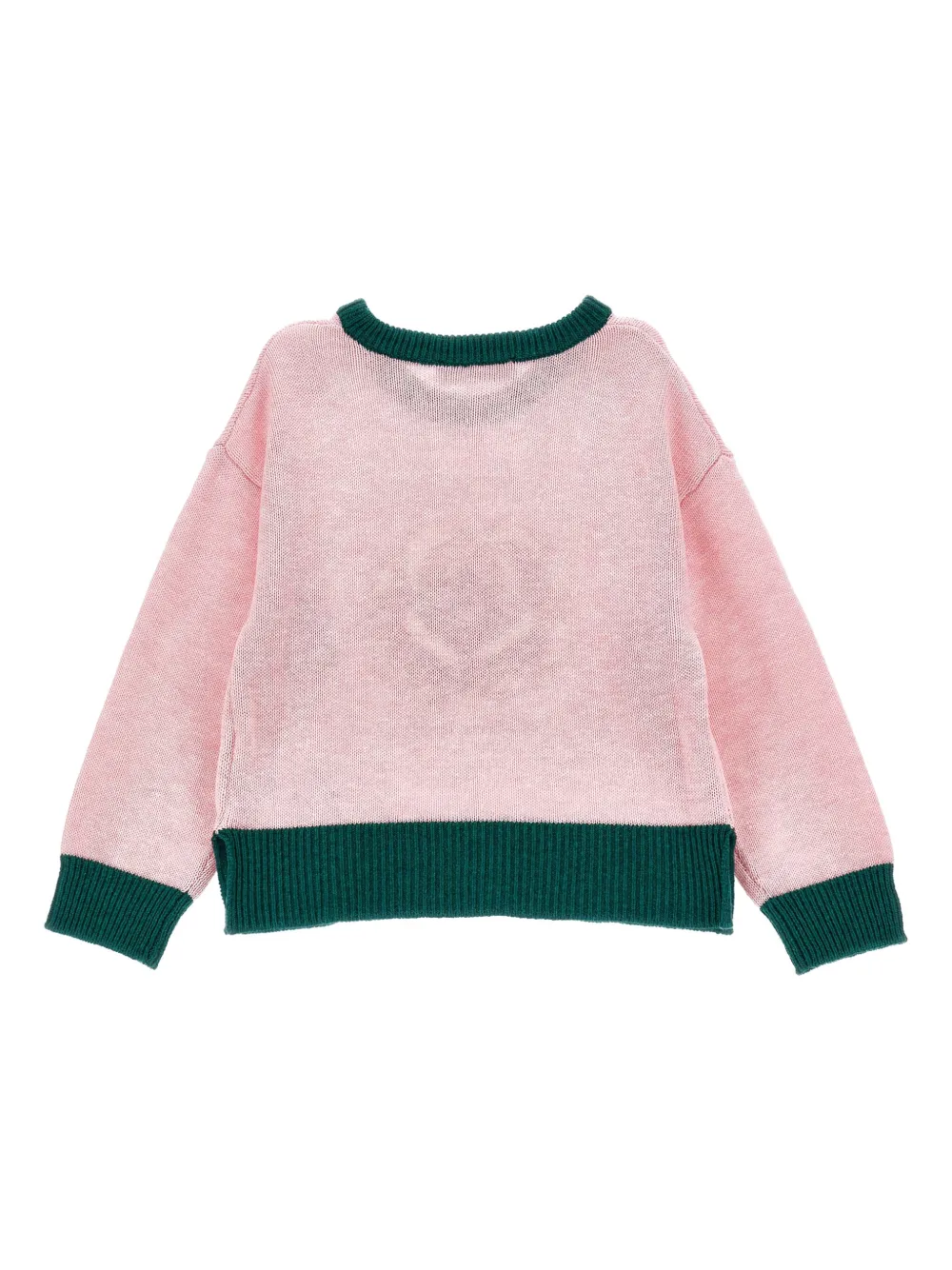 Monnalisa Trui met roospatroon Roze