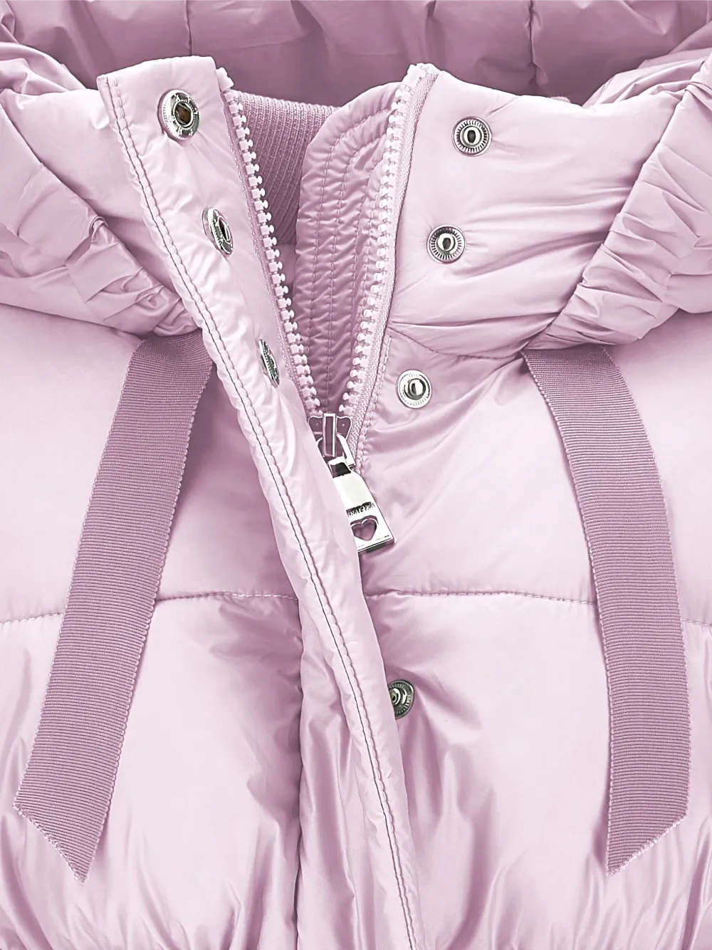 Monnalisa Donsjas met capuchon Roze