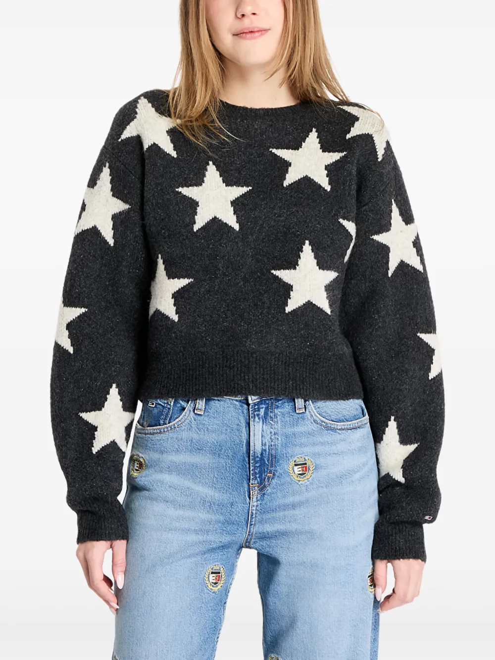 star-pattern jumper