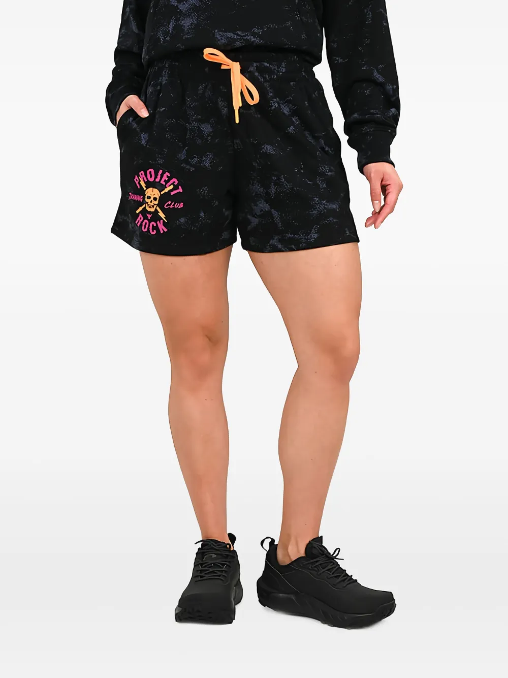 Under Armour Project Rock Underground shorts Zwart
