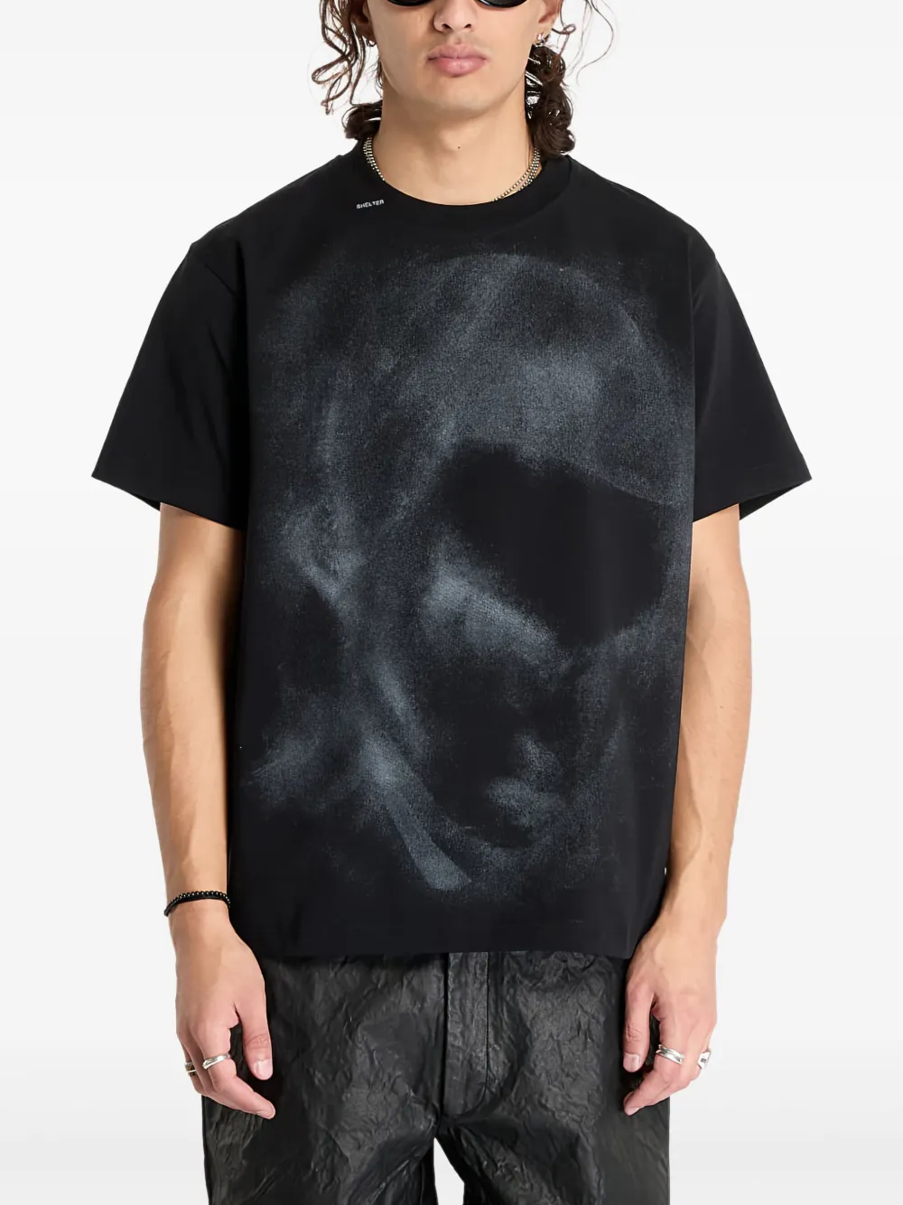HELIOT EMIL Guardian T-shirt Zwart