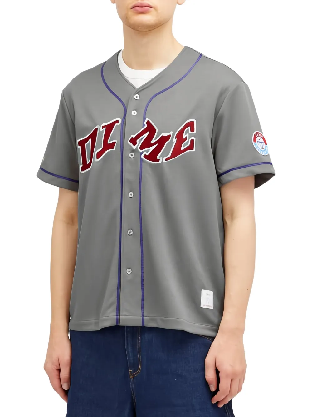 Dime League Shirt In Gray