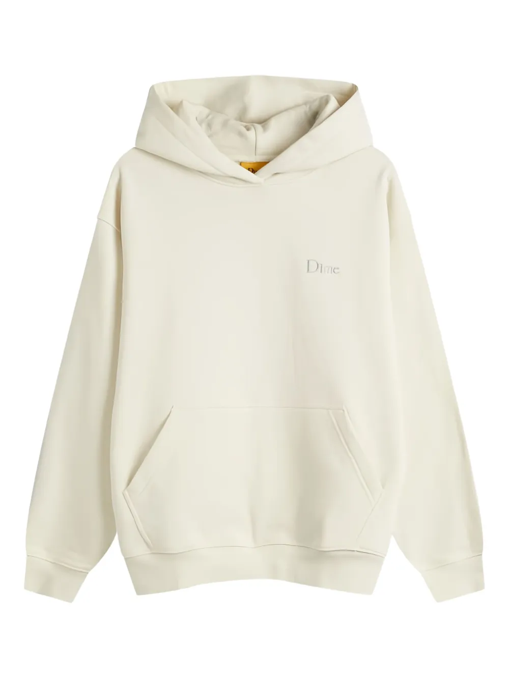 logo-embroidered hoodie