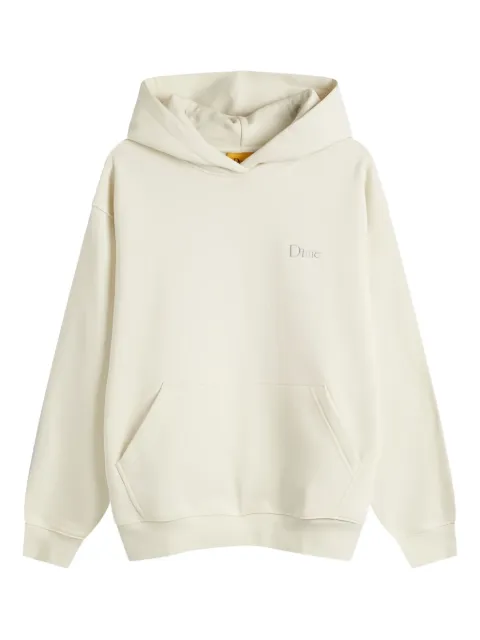 dime logo-embroidered hoodie