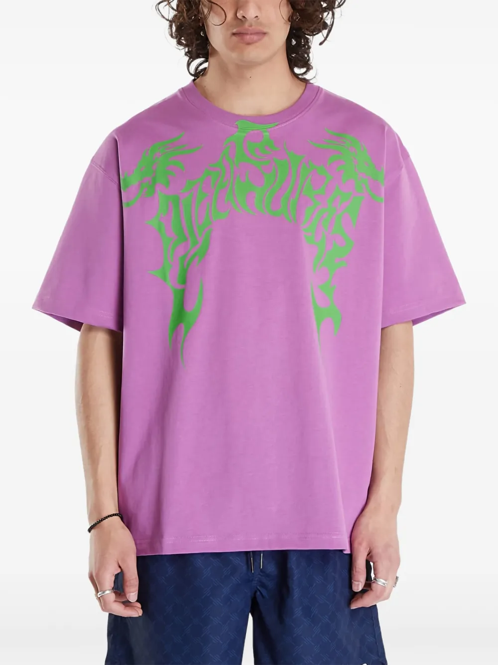 Pleasures playera Dragon | morado | Image 1