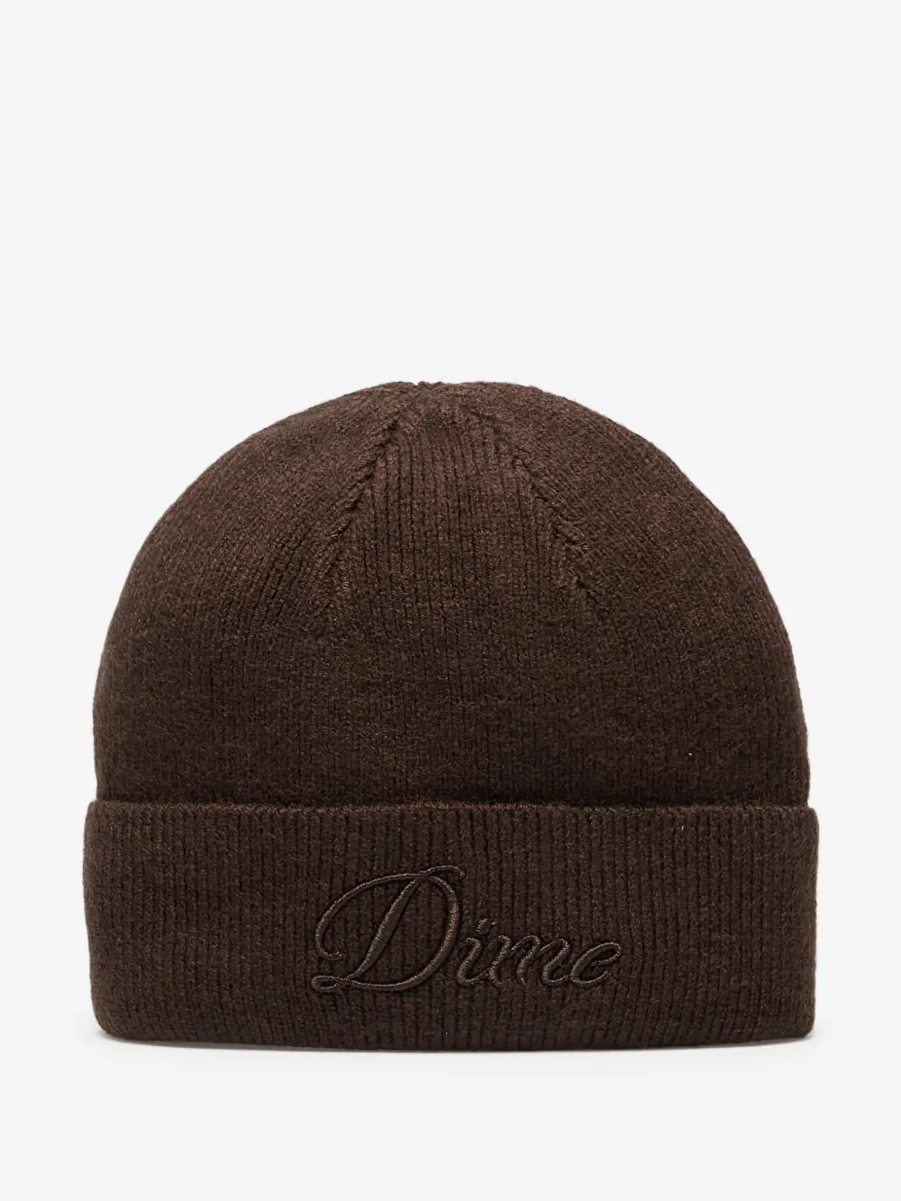 dime Cursive beanie | Brown | Image 1