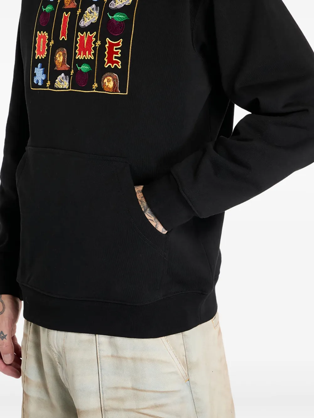 【Dime】VLT Hoodie Dime Men's VLT Hoodie in Black Dime