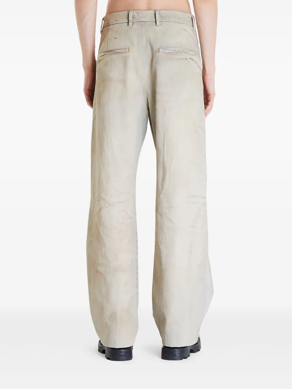 Diesel D-Chino-Work-S broek Grijs