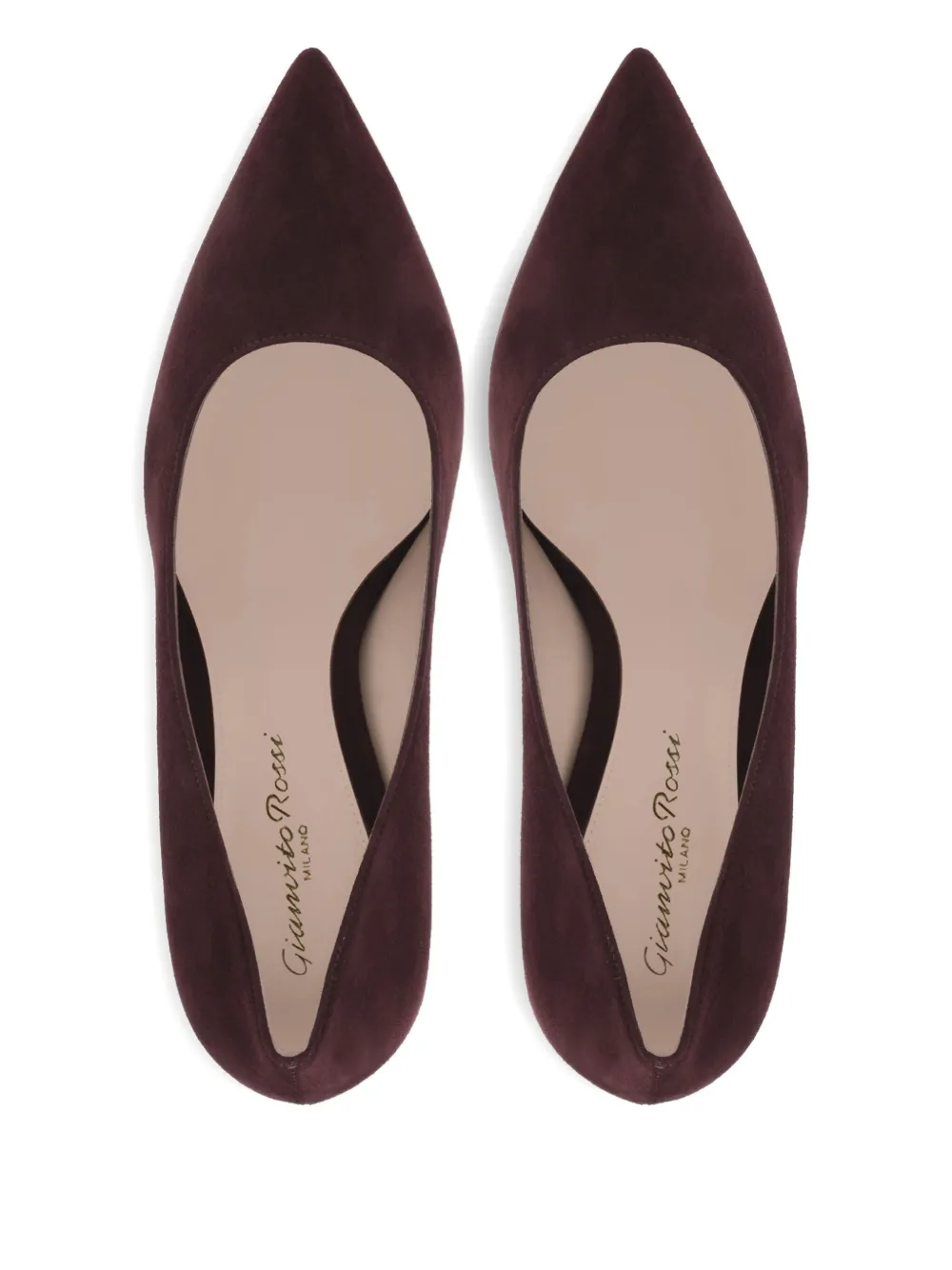 Gianvito Rossi 85mm Piper pumps Red