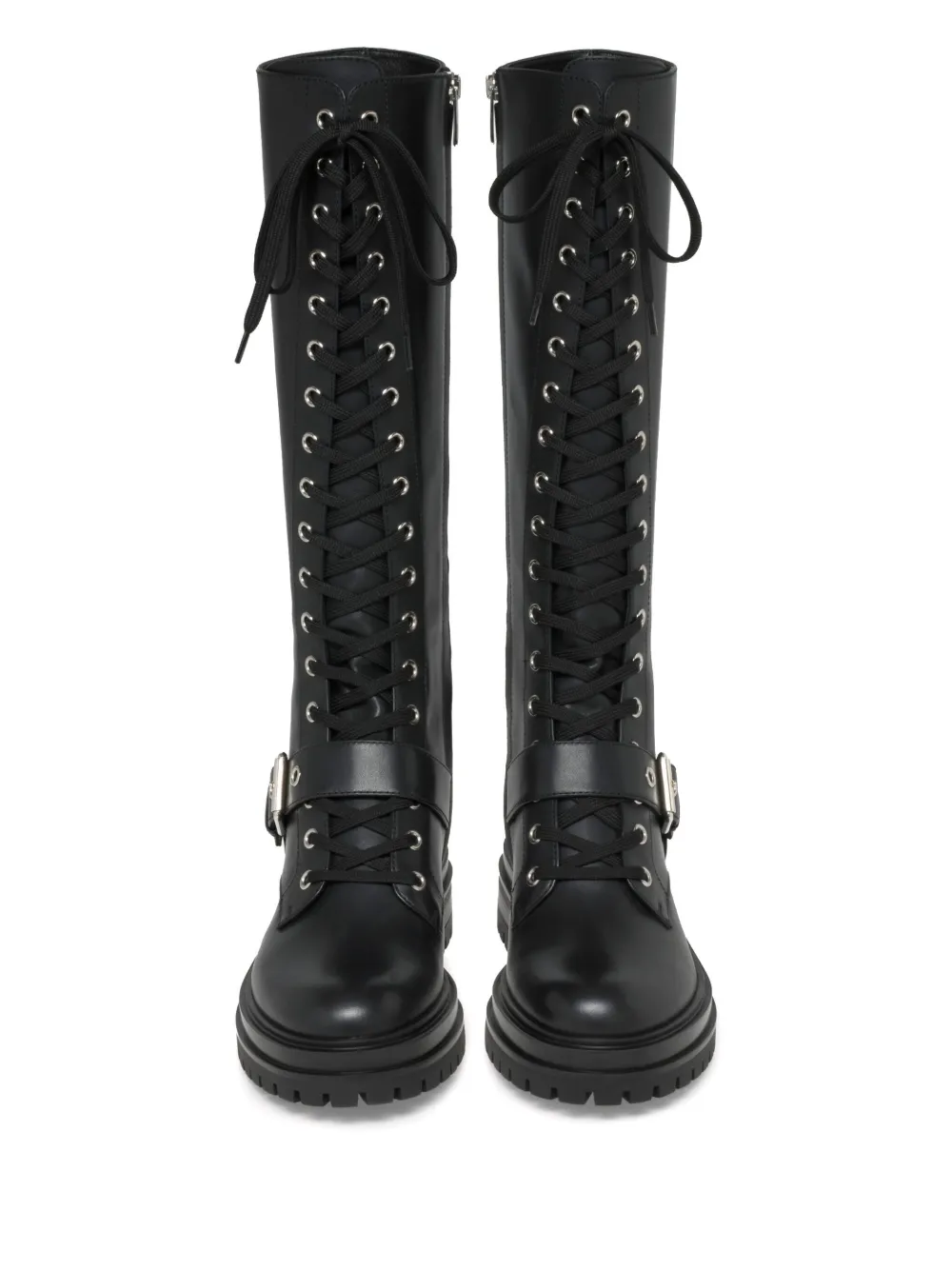 Gianvito Rossi leather boots Black