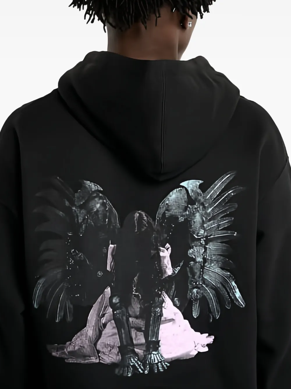 Pleasures x FTSHP hoodie Zwart