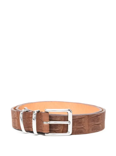 Eleventy leather belt 