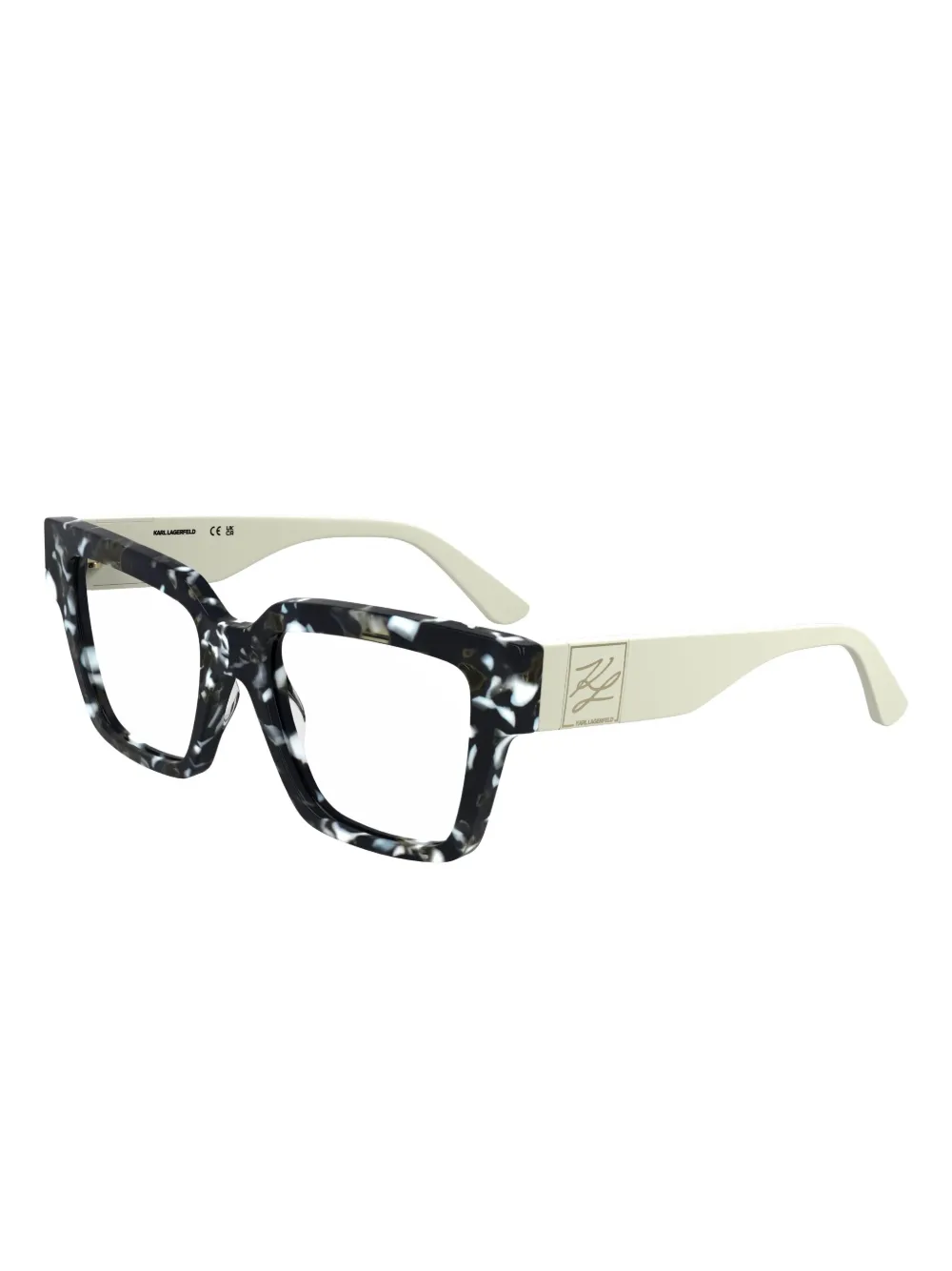 Karl Lagerfeld lunettes de vue à monture papillon | Homme | Image 2