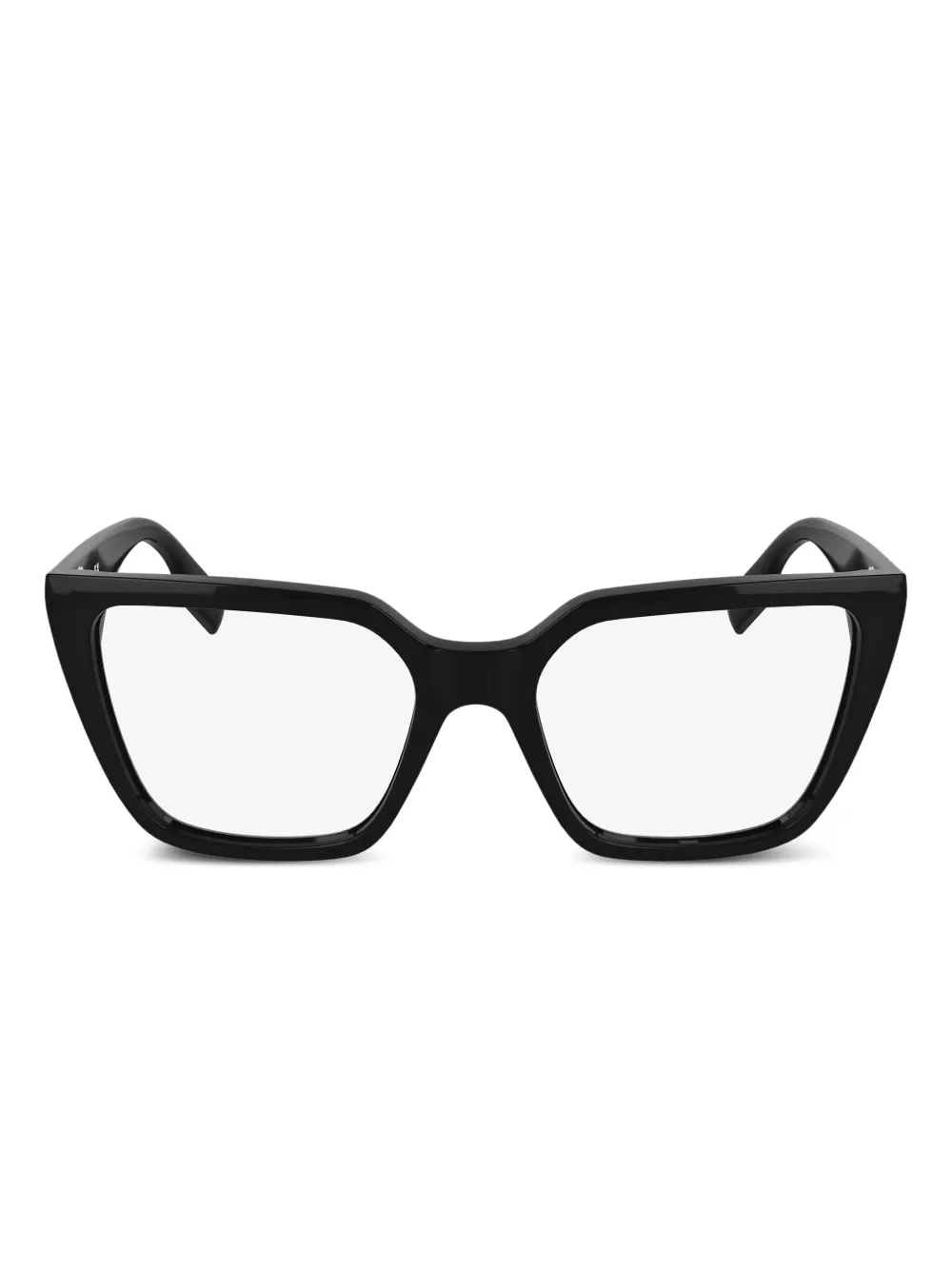 Karl Lagerfeld lunettes de vue à monture papillon | noir | Image 1