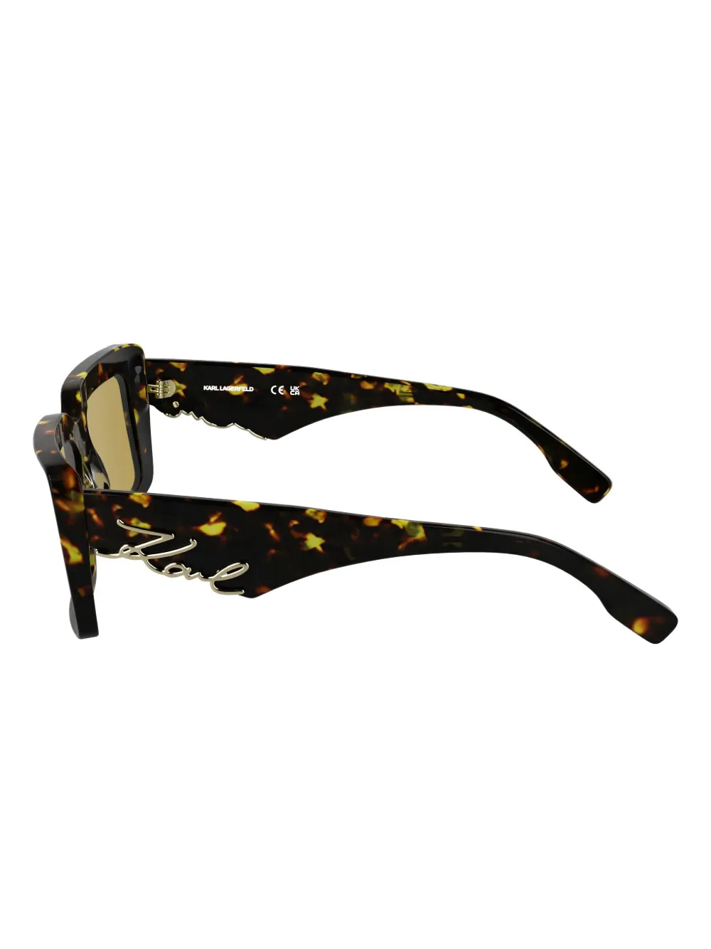 Karl Lagerfeld Karl Signature zonnebril Bruin