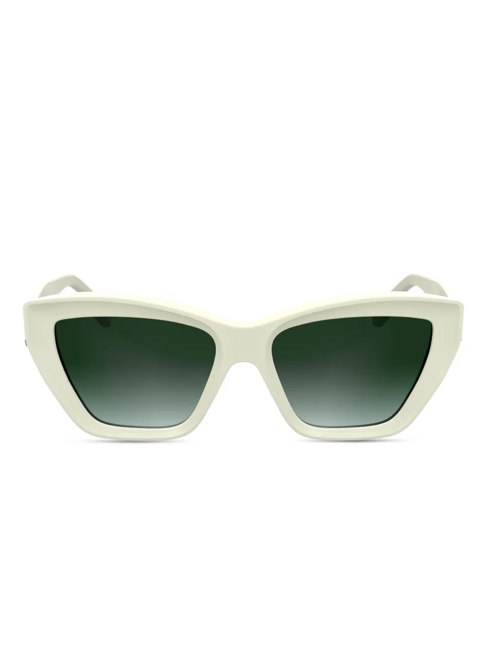Karl Lagerfeld Zonnebril met logoprint Wit