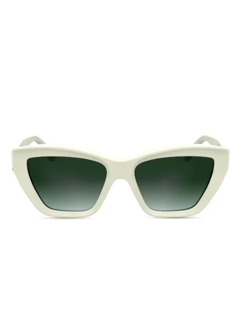 Karl Lagerfeld lentes de sol con logo estampado