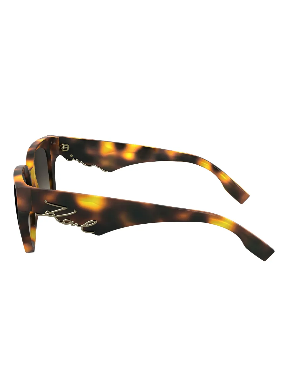 Karl Lagerfeld Karl Signature zonnebril Bruin