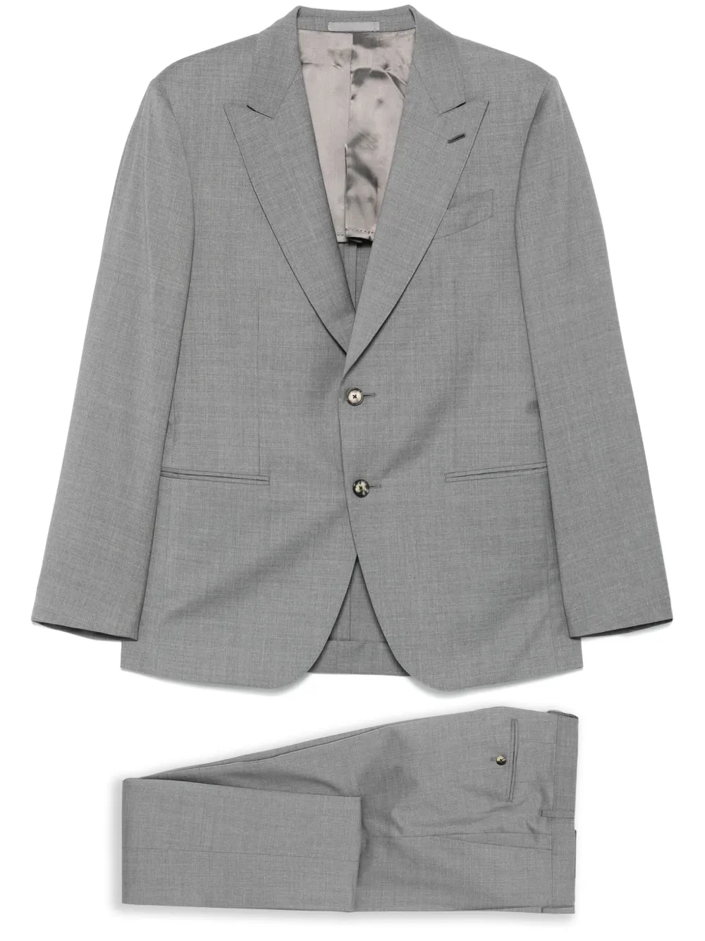 Caruso Completo due pezzi mélange - Grigio