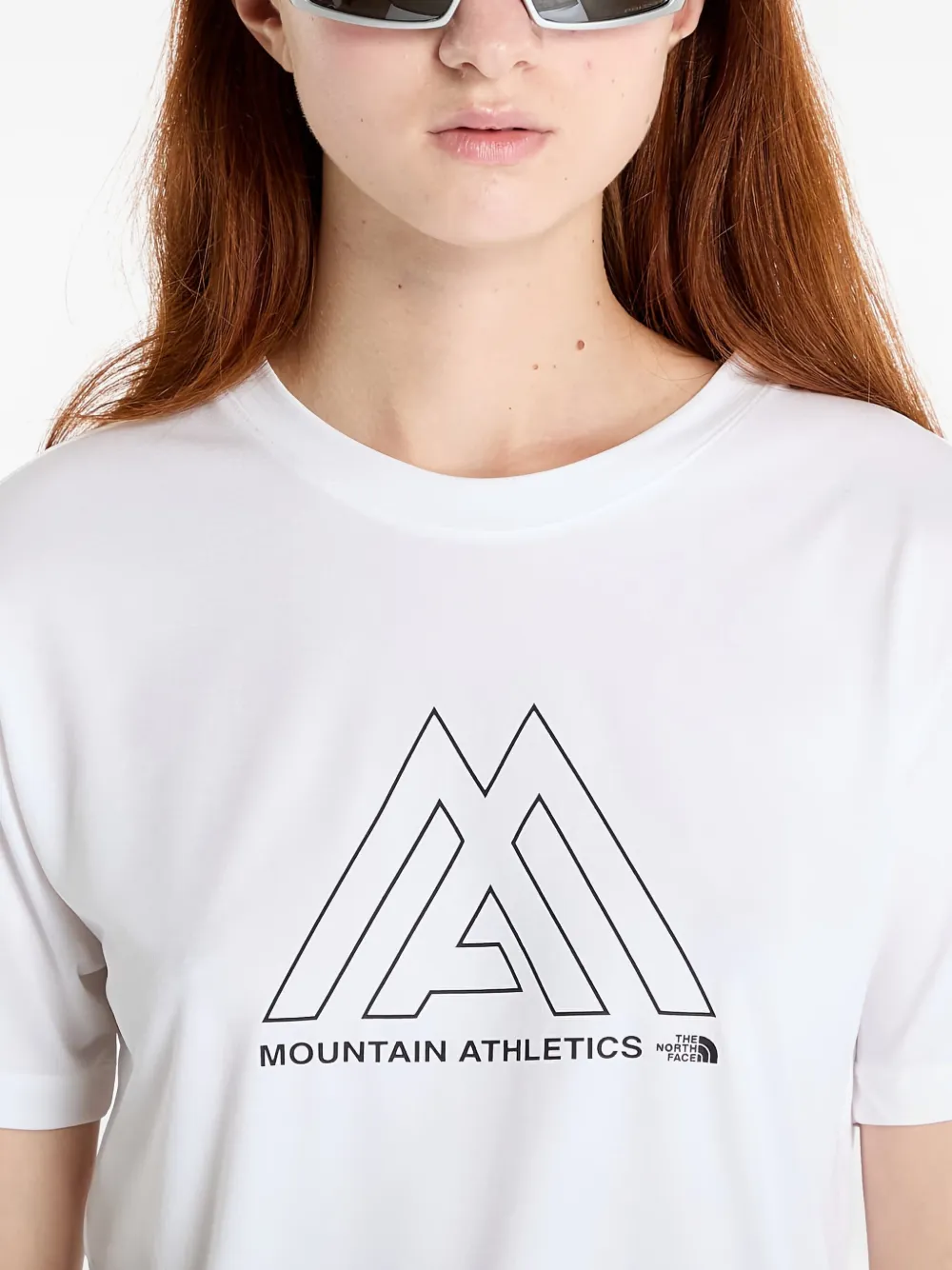 The North Face Mountain Athletics T-shirt In White