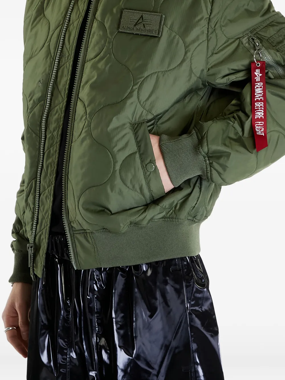 Alpha Industries Gefütterte Ma-1 Als Bomberjacke In Multi