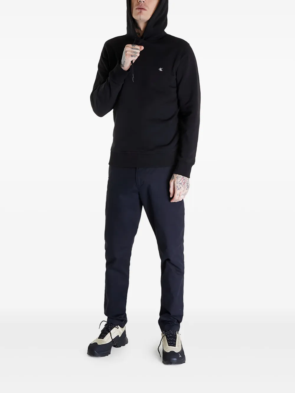 Calvin Klein logo-patch hoodie | Hoodies | Image 2