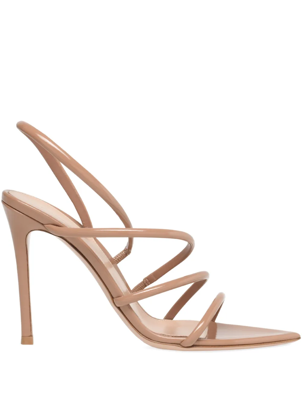 Gianvito Rossi 105 mm Ettie sandalen Beige