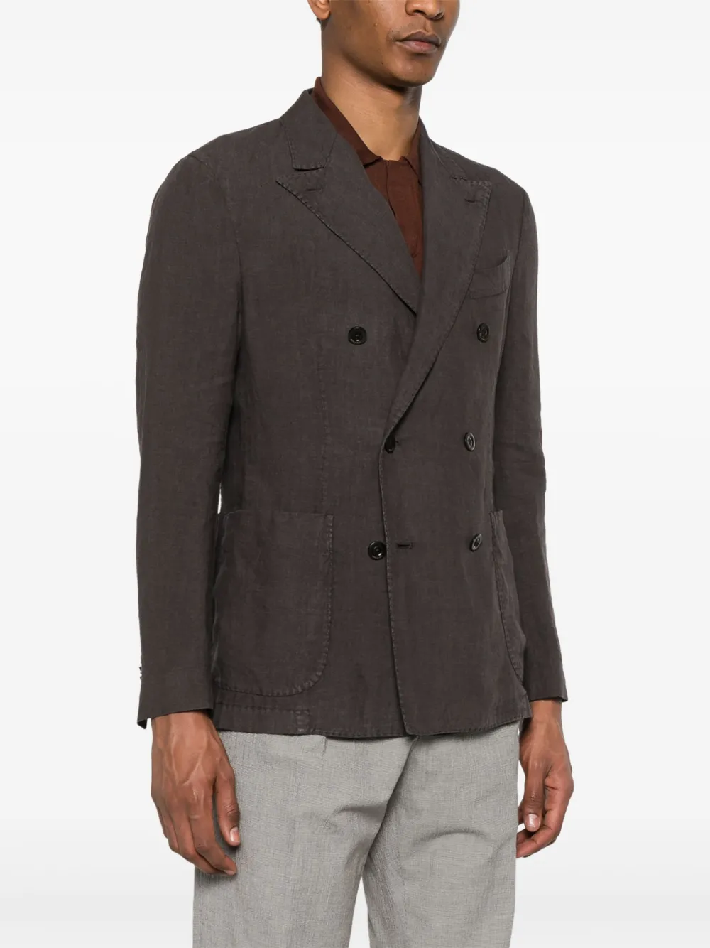 Boglioli Dover blazer Bruin
