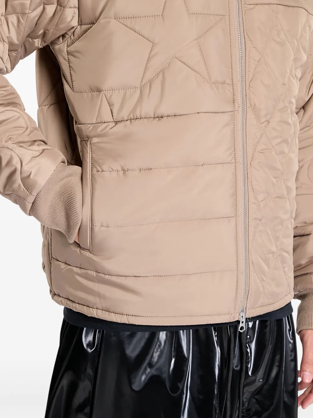 Pleasures Stonehenge gewatteerd jack Beige
