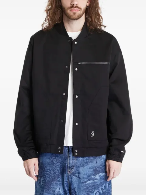 PUMA x NJR stretch-cotton bomber jacket