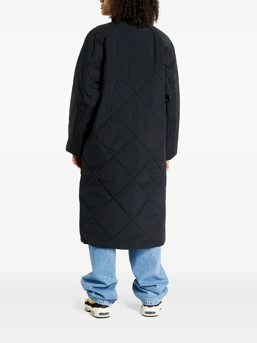 Tommy Jeans Gewatteerde jas Zwart