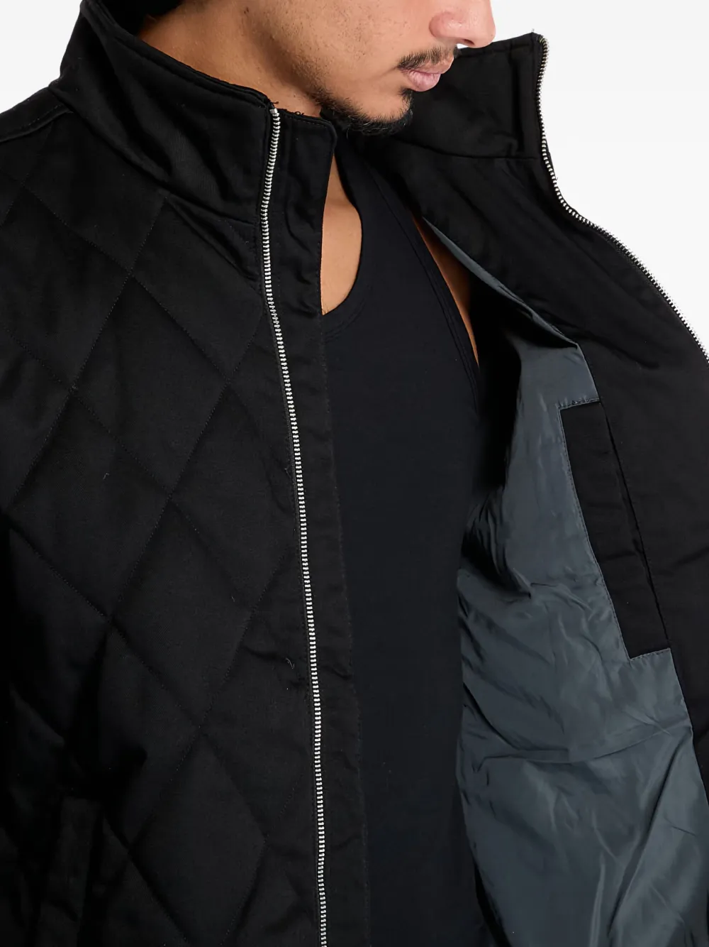 Tommy Hilfiger Gewatteerd jack Zwart