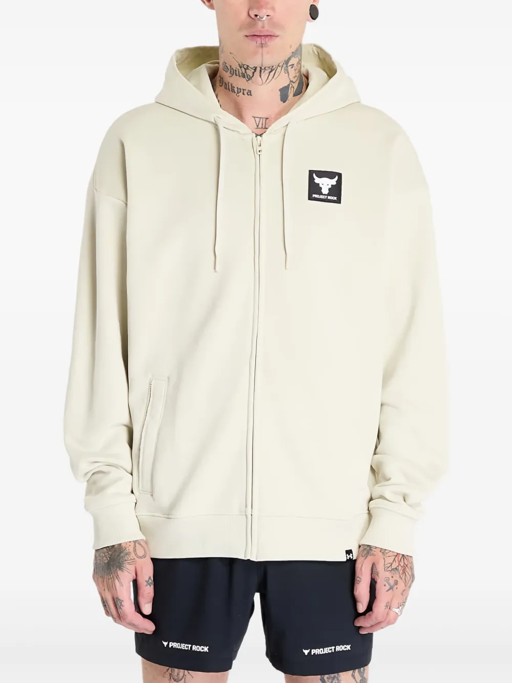 Under Armour zip-up hoodie | Neutrals | Image 1