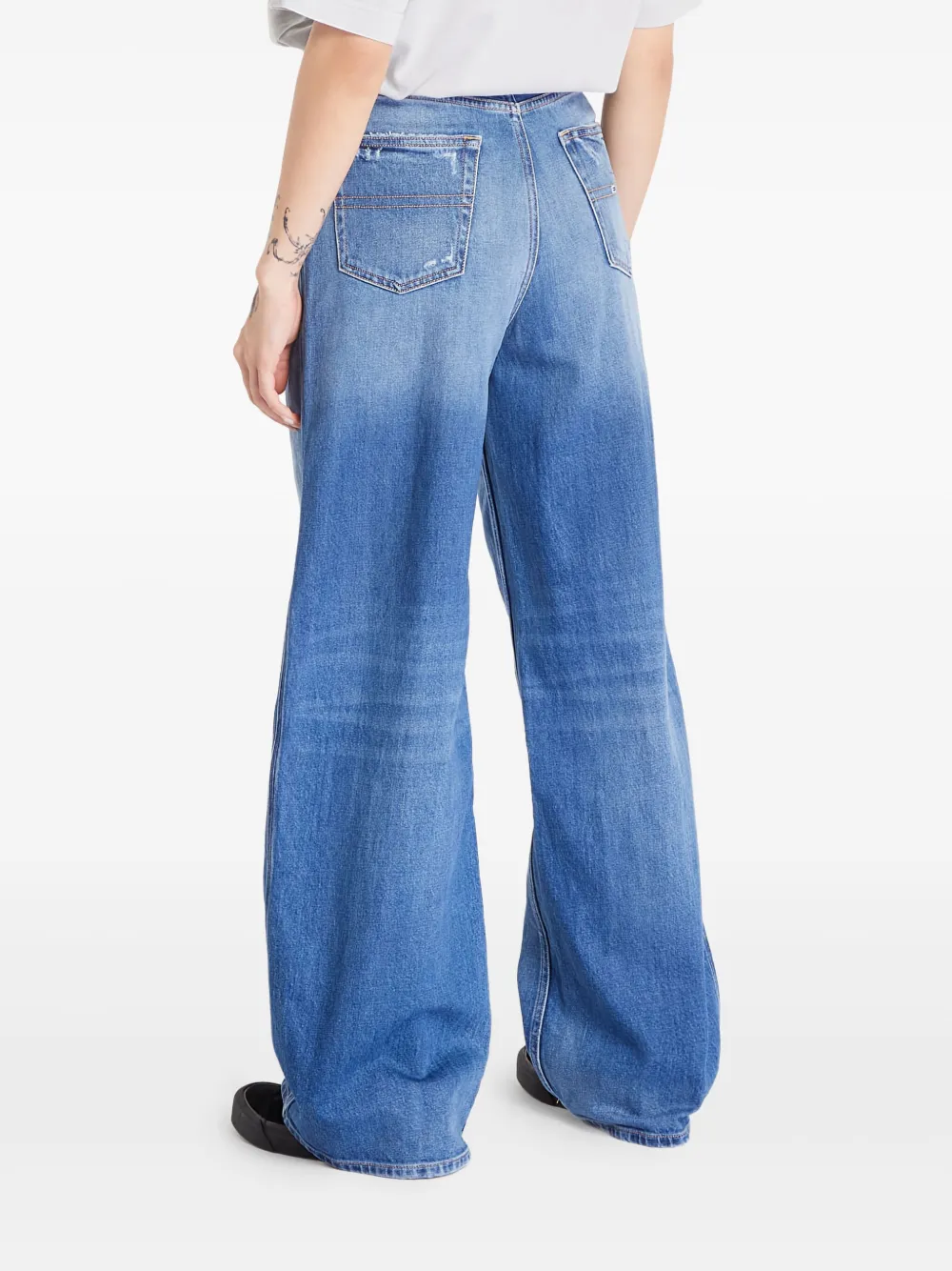 Tommy Jeans Claire jeans met wijde pijpen Blauw